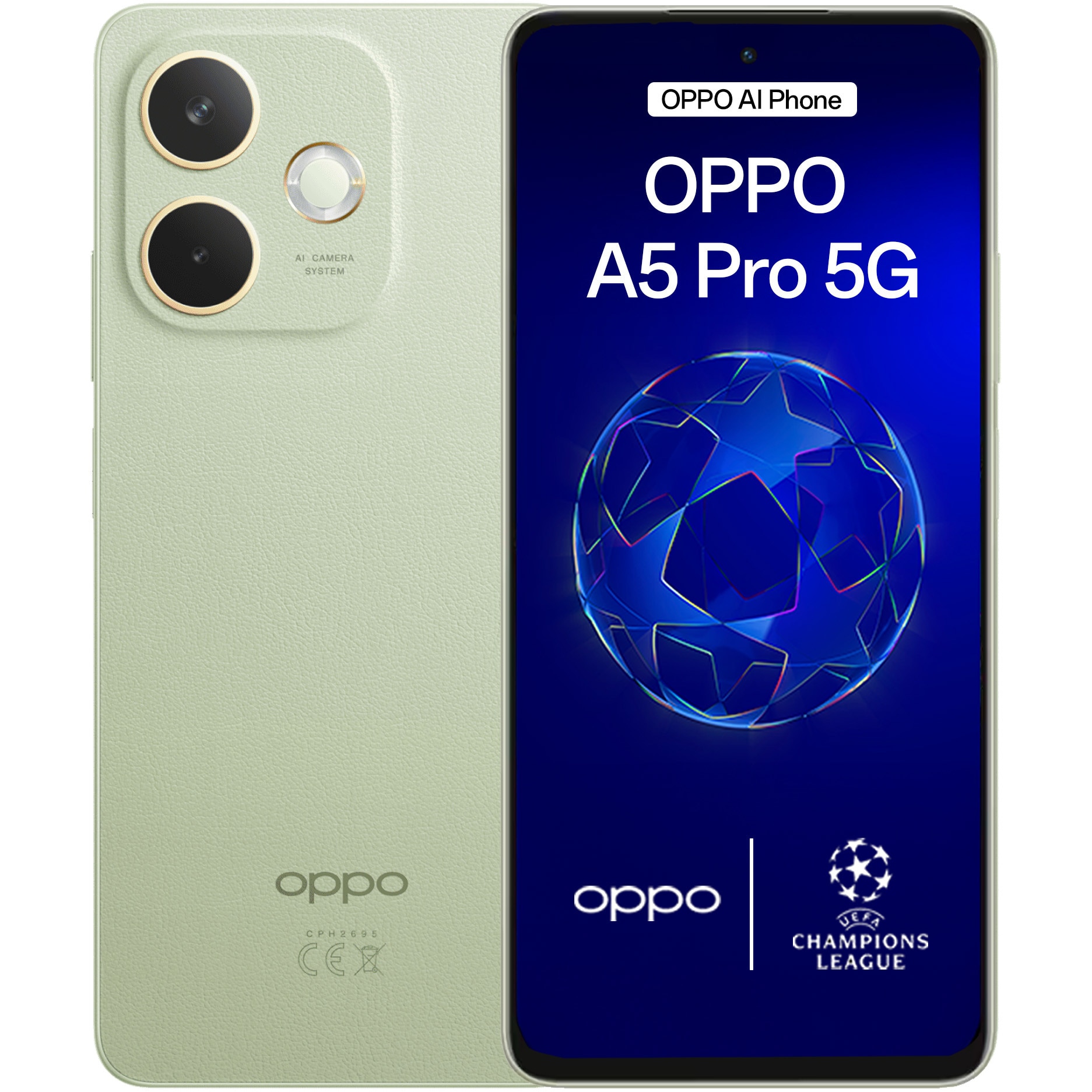 Oppo A5 PRO 256 Gb, Dual SIM, 8 Gb RAM, Olive Green - imagine 3