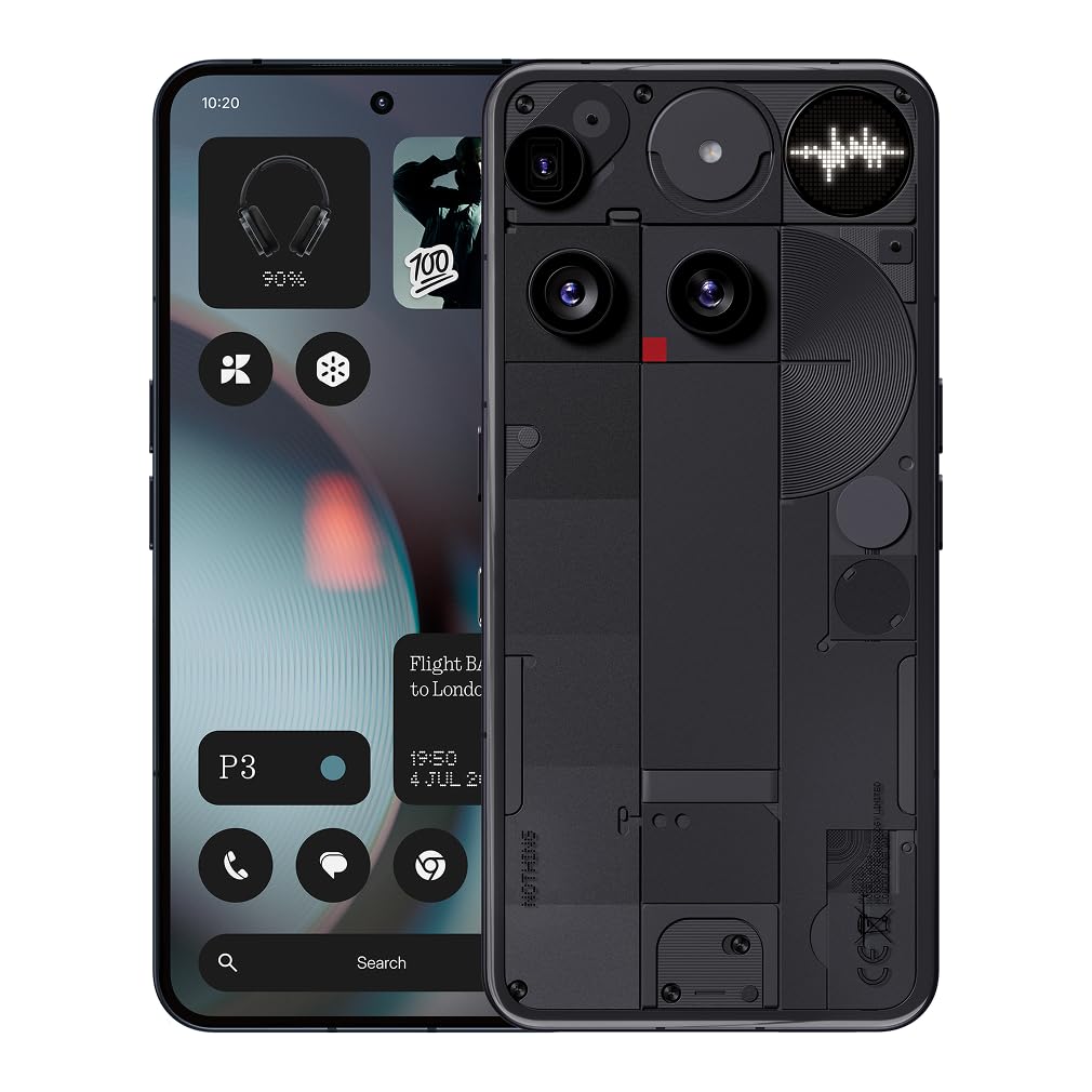 Nothing Phone (3), 512 Gb ROM, 16+2 Gb RAM, Snapdragon 8s Gen 4, AMOLED