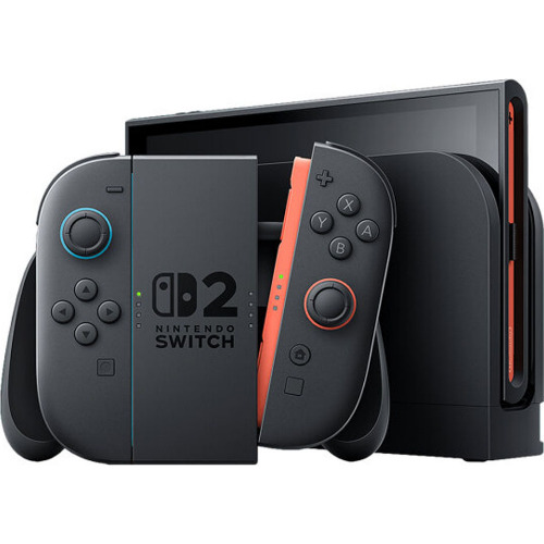 Consola Nintendo Switch 2, Display 7.9 inch, 120Hz, Wi-Fi 6, USB-C, Blue/Light Red JoyCon