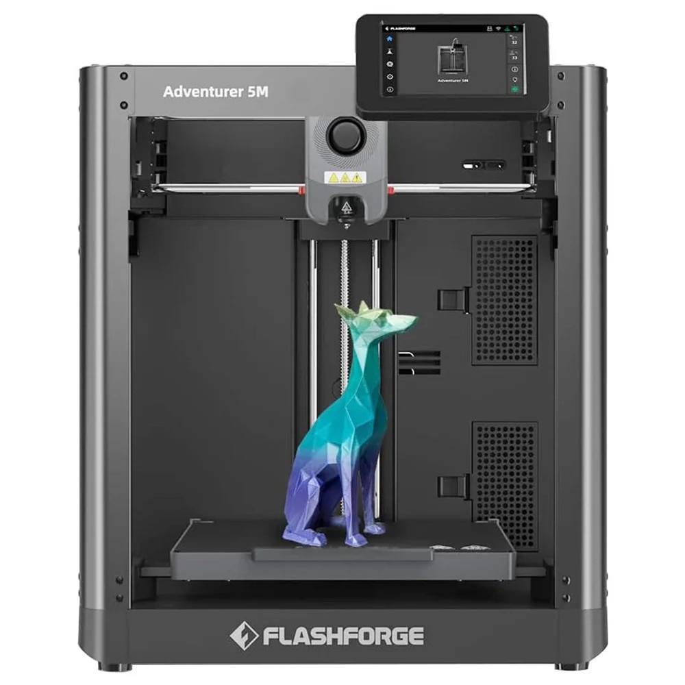 Imprimanta 3D Flashforge Adventurer 5M, 600 mm/s, 220 x 220 x 220 mm, Autocalibrare, Negru - imagine 2