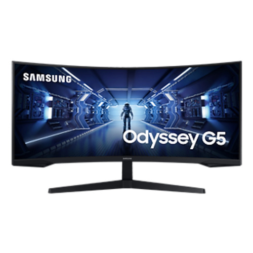 Monitor Gaming curbat SAMSUNG Odyssey G5 LC32G55TQWRXEN, 32 inch, WQHD, 144Hz, 1ms, 1000R, FreeSync, Vesa, Black