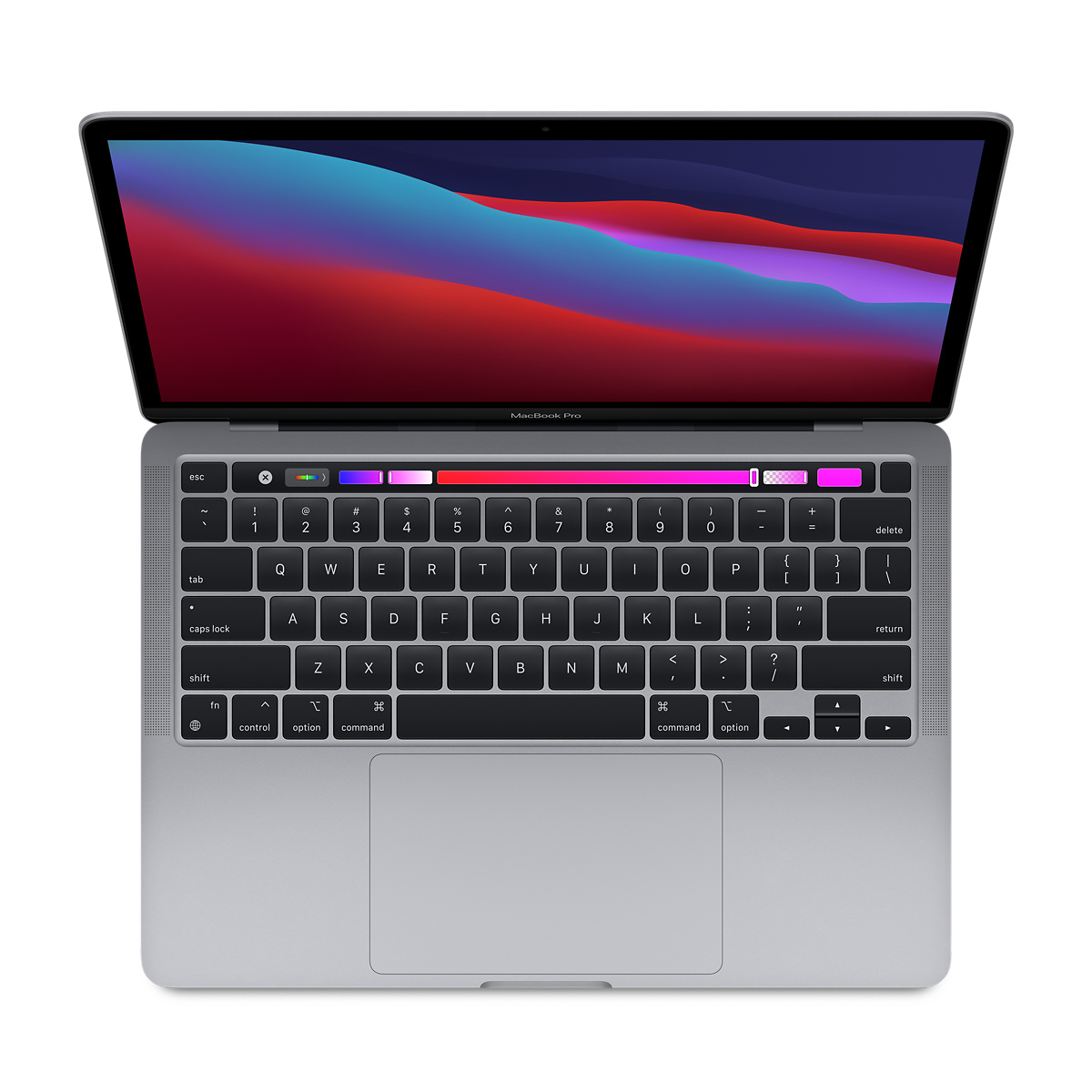 Apple MacBook PRO 13 2020, A2338, Display Retina 13.3 inch, M1 8-Core, 8 Gb RAM, SSD 256 Gb, 8-Core GPU, Touch Bar, Thunderbolt, Wi-Fi 6, Space Gray - imagine 3