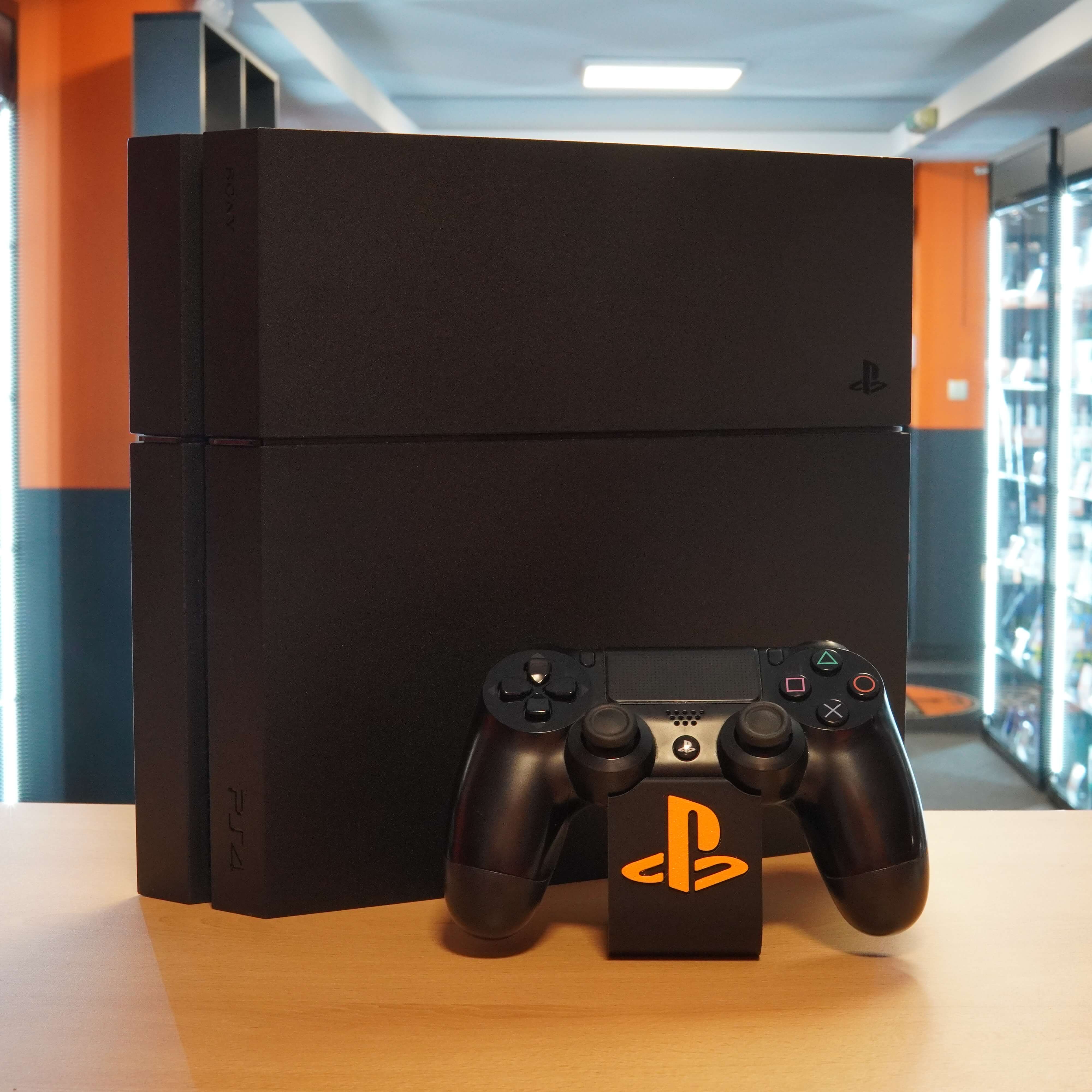 Consola Sony Playstation 4 Phat 500 GB + Controller, Negru - imagine 2
