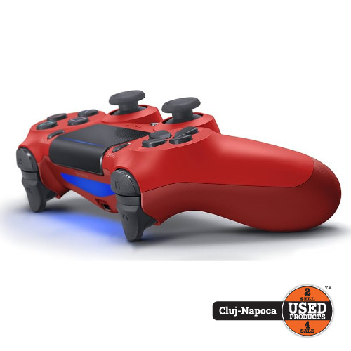 Controller SONY PlayStation 4, Wireless, Red - imagine 3