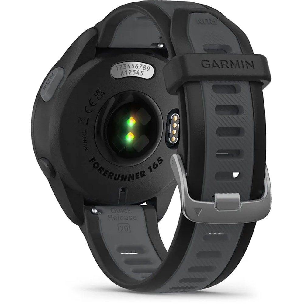 Ceas Garmin FORERUNNER 165 MUSIC, 44 mm, Amoled, GPS Running Smartwatch - imagine 2