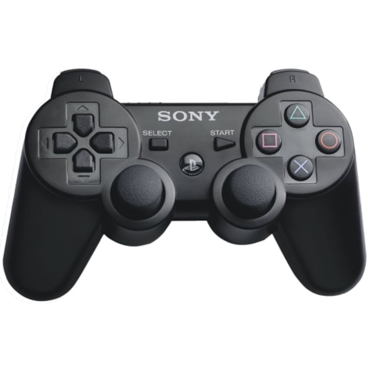 Controller Sony Playstation 3, Wireless, Negru