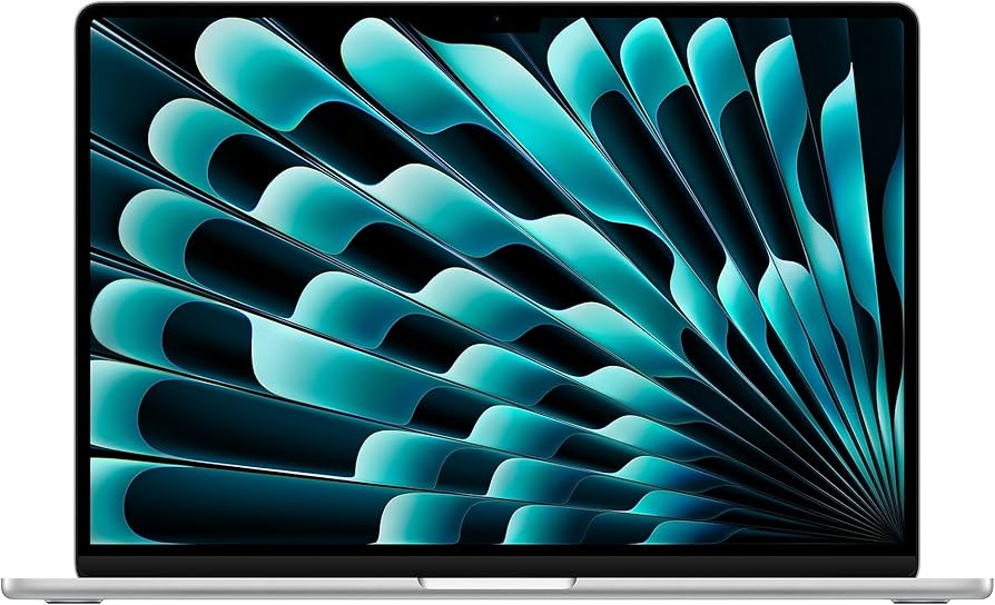 Apple MacBook AIR 15 2023 A2941, 15.3 inch Retina IPS, Apple M2, 8 Gb RAM, SSD 256 Gb, Grafica Integrata Apple 10-Core GPU, Touch ID, Camera Web FHD 1080p, 2x Thundebolt v4, 1x MagSafe 3, Greutate 1.51 Kg, Silver