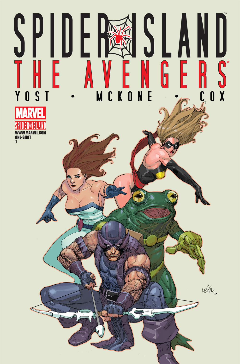 Benzi desenate MARVEL: Spider Islands - The Avengers, #1 - 2011