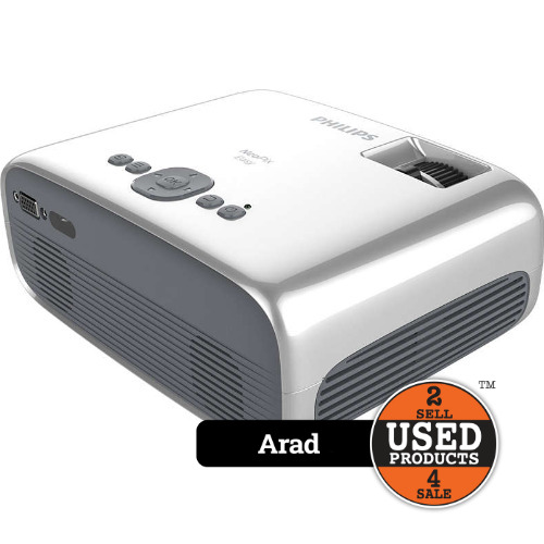 Mini Proiector Philips Neopix Easy NPX440/INT, 80" , FHD, Stereo Speaker, HDMI - imagine 3