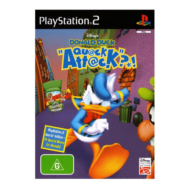 Disney's Donald Duck Quack Attack - Joc PS2 (coperta printata)