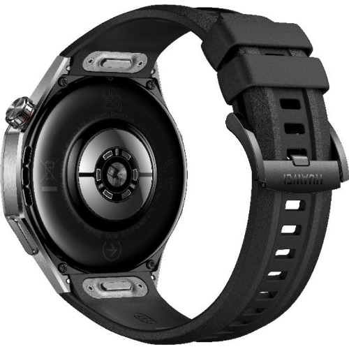 Huawei Watch GT 5 PRO 46 mm VLI-B29, Black Fluoroelastomer Strap - imagine 2