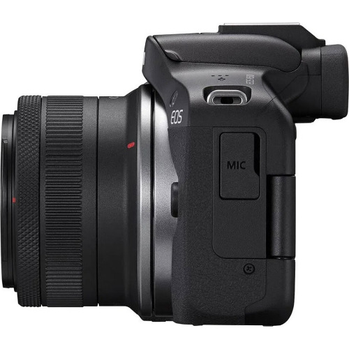 Aparat Foto Mirrorless Canon EOS R50, 24.2MP, 4K, Wi-Fi + Obiectv Canon RF-S 18-45mm F4.5-6.3 IS STM, Negru - imagine 2