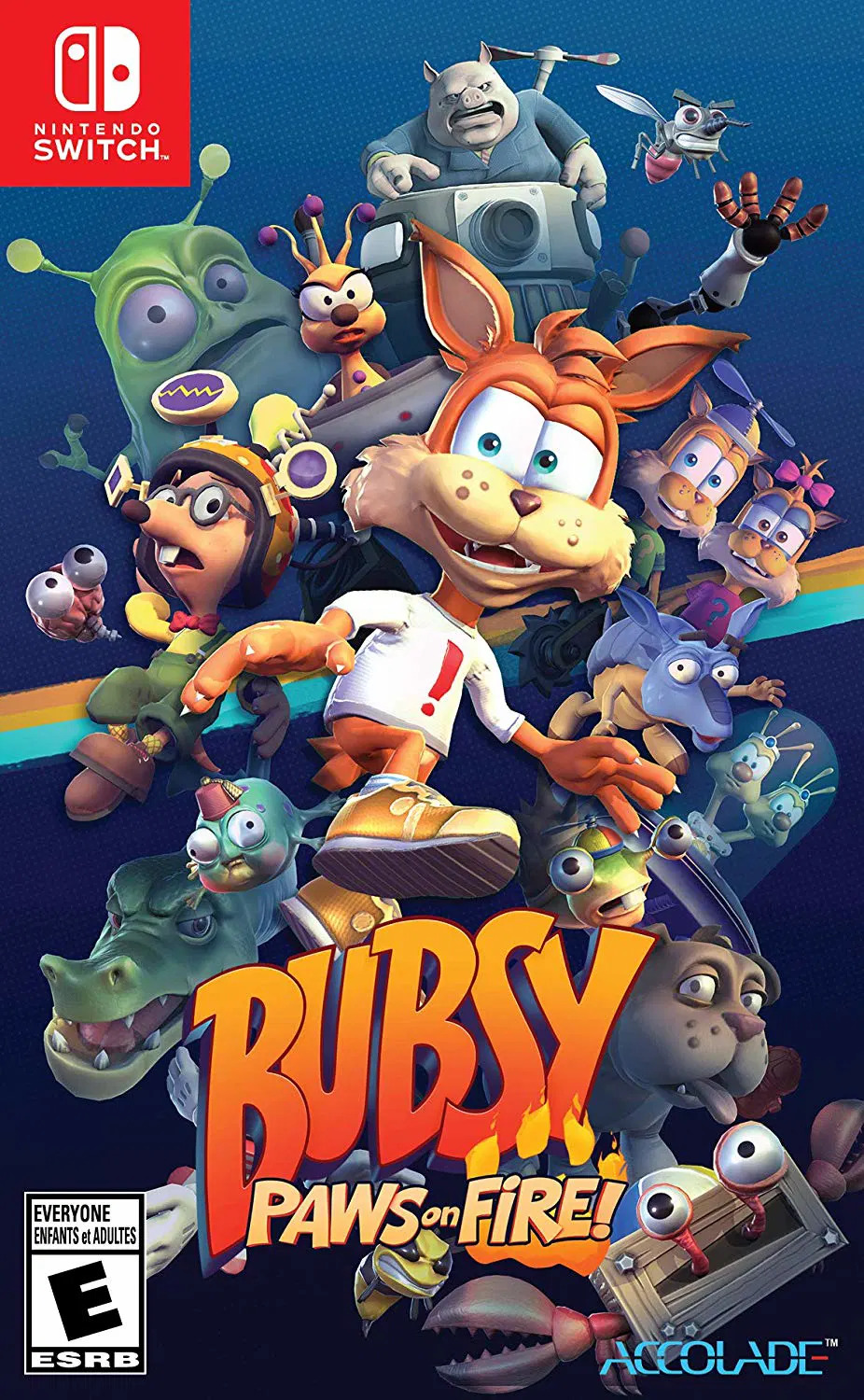 Bubsy Paws On Fire! - Limited RUN - Joc Nintendo Switch