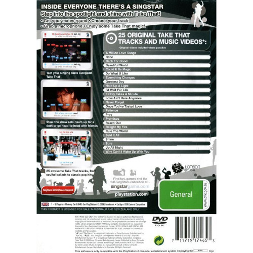 SingStar Take That - Joc PS2 - imagine 2