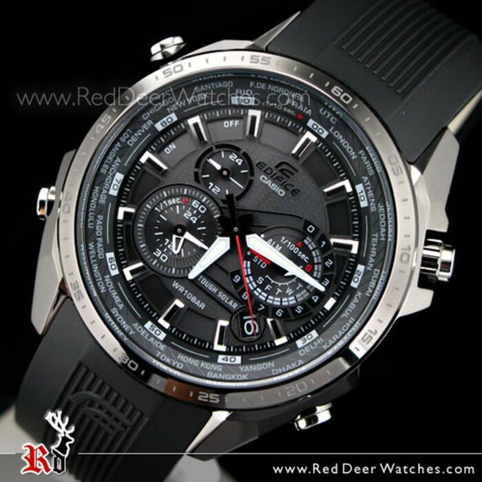 Ceas Barbatesc Casio Edifice EQS-500, Tough Solar , Wave Ceptor / Multi-Band 6, Cristal MIneral - imagine 2