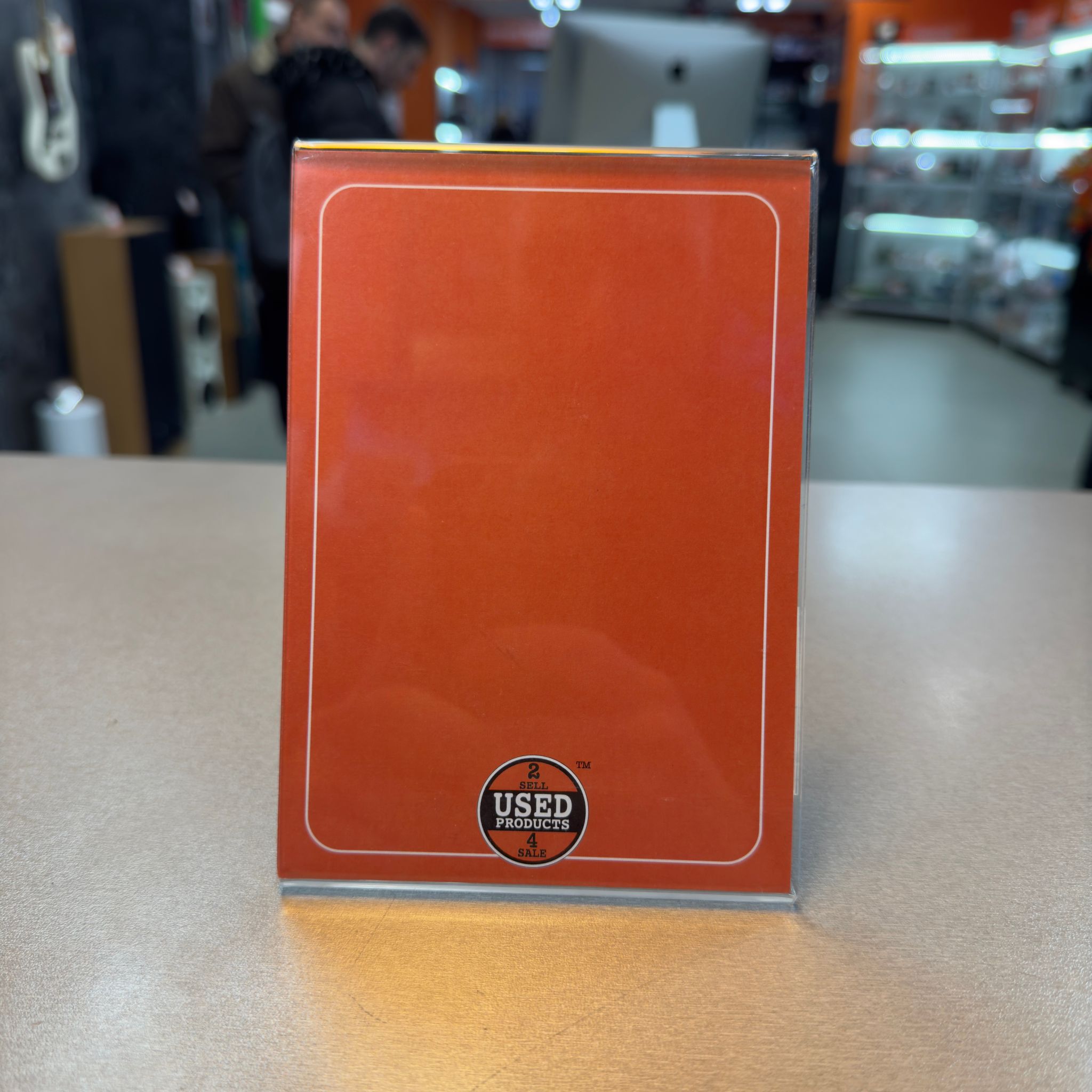 Pret Big Label Cartonat, Pentru Laptop, Personalizat Used Products, Portocaliu - imagine 2