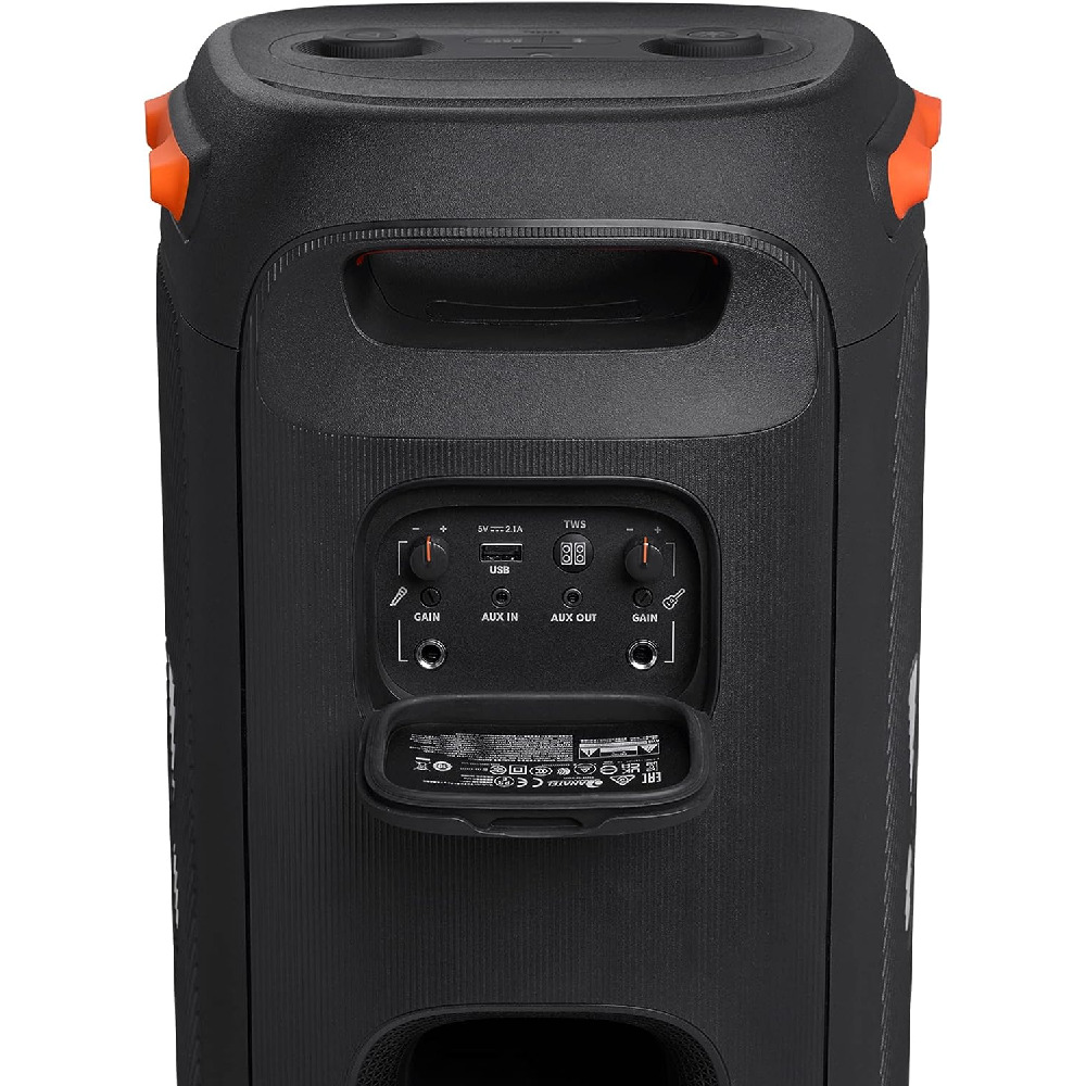 Sistem audio portabil JBL Partybox 110, 160W, Original Pro Sound, Dynamic light, Bluetooth, USB, Baterie 12H, IPX4, Negru - imagine 3