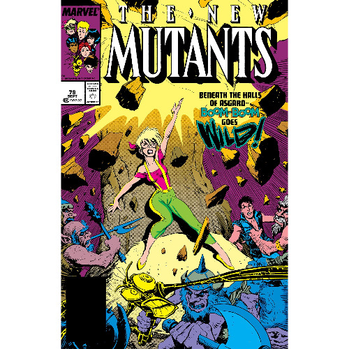 Benzi desenate MARVEL: The New Mutants, #79, Vol 1 - Sept 1989