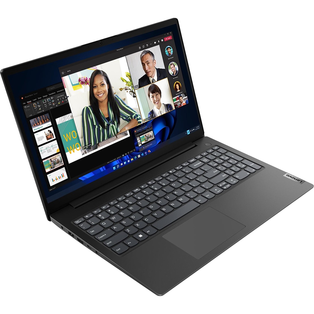 Laptop Lenovo V15 G4 AMN, Display 15.6 Inch FHD TN, AMD Ryzen 5 7520U, 8Gb LPDDR5 RAM, 256 Gb SSD, AMD Radeon 610M - imagine 2