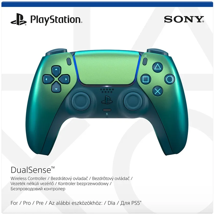 Controller Wireless SONY PlayStation 5, DualSense, Chroma Teal - imagine 2