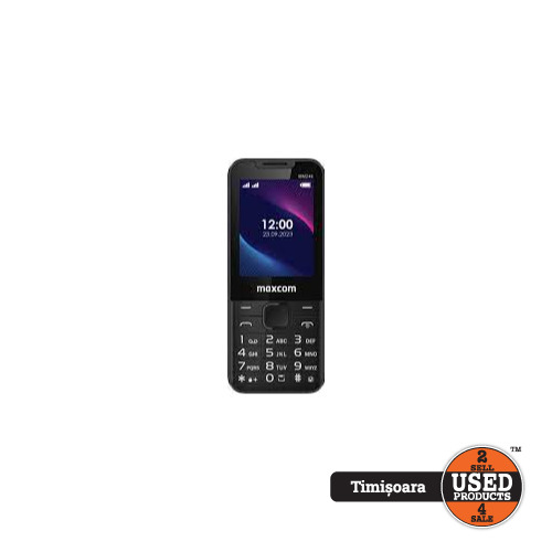 Telefon Mobil MaxCom MM248 4G Dual-Sim, Black ( Produs Nou! ) - imagine 2