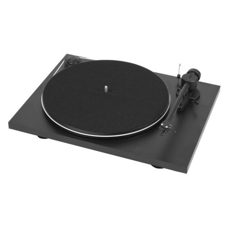 Pick-up Pro-Ject Essential II Phono USB, 33 1/3 RPM, 45 RPM, Doza Ortofon OM5e, Preamp Phono Integrat, Belt Drive, RCA, Port USB, Negru - imagine 2
