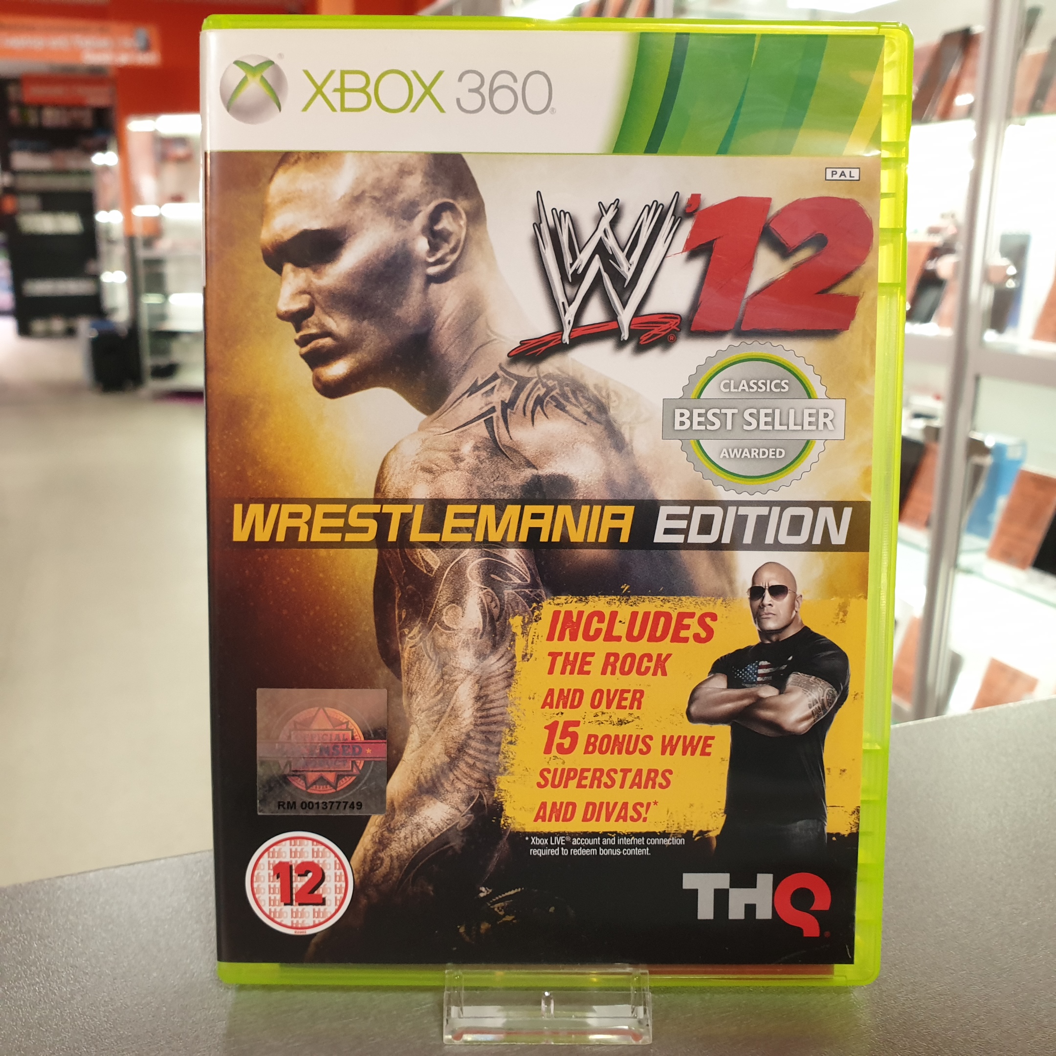 WWE 12 / W12 - Joc Xbox 360