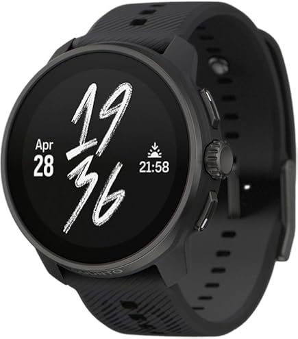 Smartwatch Sport Suunto Race S 45 mm, 5 ATM, Otel, All Black - imagine 2