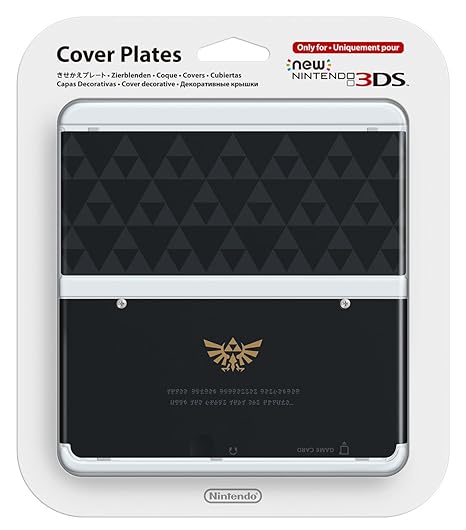 Cover Plates pt Ninendo New 3DS KTR-A-CPCB(EUR), Zelda Triforce (Produs NOU!)