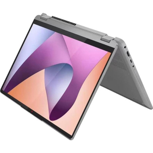 Laptop Lenovo IdeaPad Flex 5 14ABR8, Display OLED 14 inch WUXGA, AMD Ryzen 7 7730U 4.5GHz, 16 Gb RAM DDR4, SSD 512 Gb M.2, Wi-Fi 6, USB 3.2, USB-C, HDMI, Micro SD Card Reader, Jack 3.5mm, Arctic Grey - imagine 2