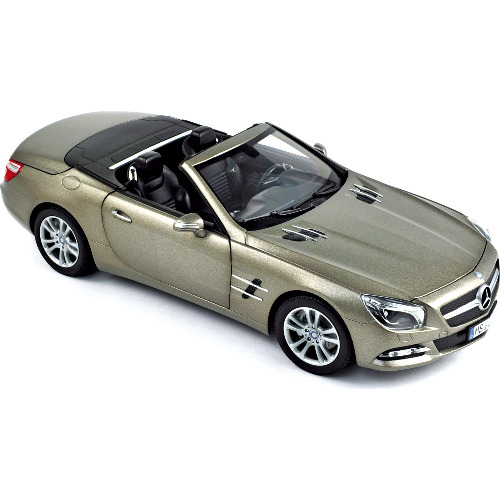 Macheta auto NOREV Mercedes-Benz SL-Klasse 2012, 1:18, Gri Mat - imagine 2