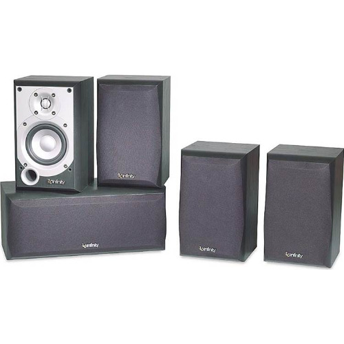 Sistem boxe Infinity Primus Theater Pack, 5.1, Subwoofer activ PS-8, Black - imagine 4