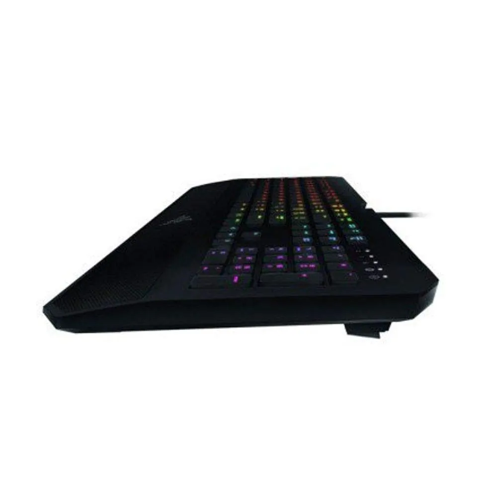 Tastatura Gaming Razer DeathStalker Chroma RZ03-0150, Membrana, Chroma RGB, USB, Black - imagine 3