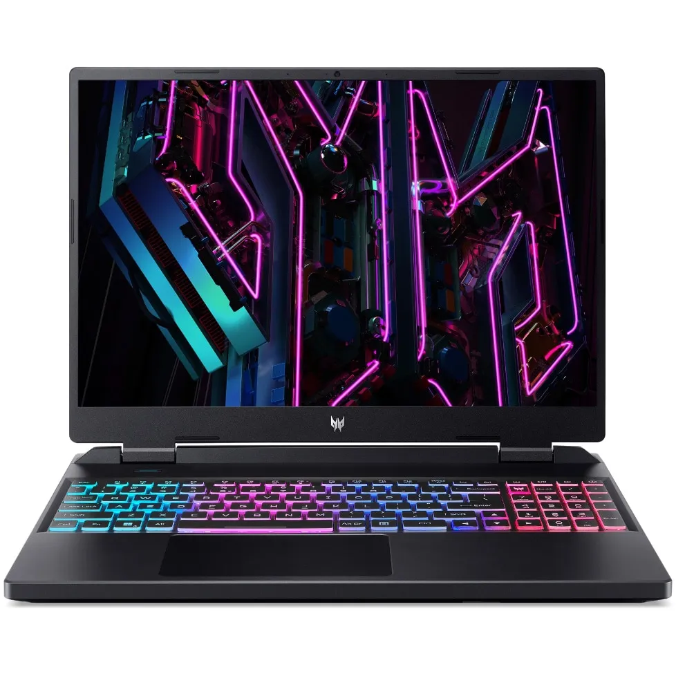Laptop Gaming Acer Predator Helios Neo 16 PHN16-71, Display 16 inch FHD, 165Hz, Intel Core i7-13700HX, 16-Core, 16Gb RAM DDR5, 4800MHz, SSD 512GB NVMe, NVIDIA GeForce RTX 4060 8Gb, USB, USB-C, HDMI, Ethernet, Jack 3.5mm