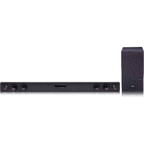Soundbar 2.1 LG SJ3, Bluetooth, 300 W, Subwoofer Wireless, Black