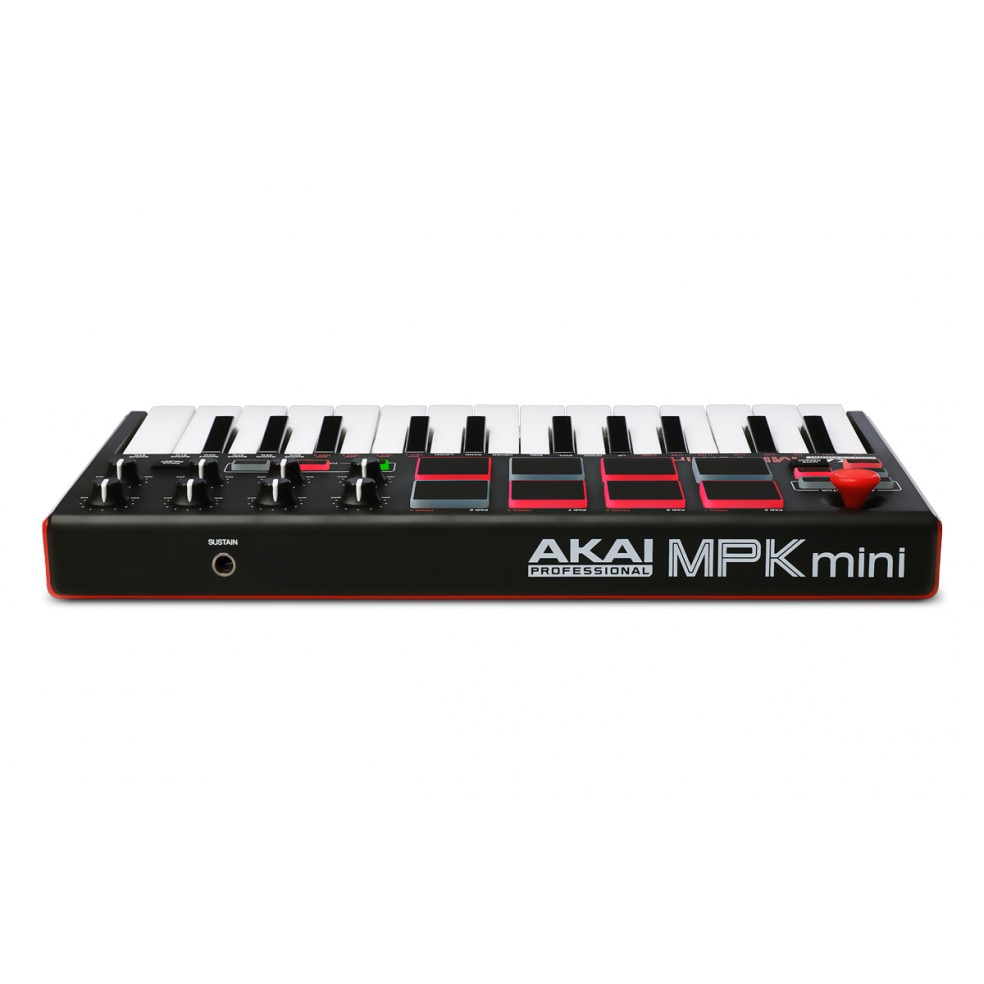 AKAI Professional MPK mini Play MK2, 25 de mini clape, paduri LED si knoburi - imagine 3