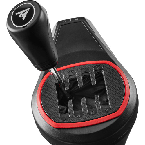 Schimbator de viteze THRUSTMASTER TH8S Shifter Add-On, PS5, PS4, Xbox One si Xbox Series X|S , PC, Negru-Rosu - imagine 2