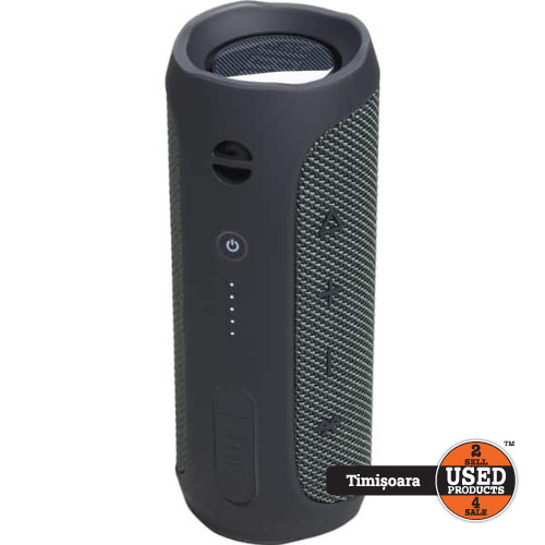 Boxa portabila JBL Flip Essential, Bluetooth, Waterproof, Negru - imagine 2