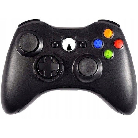 Controller Microsoft Xbox 360, Wireless, Negru