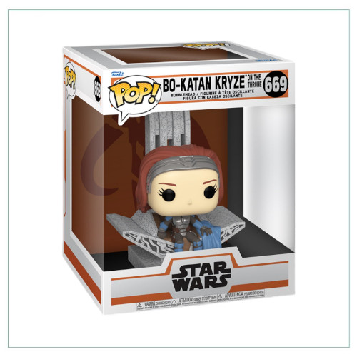 Figurina de vinil Funko POP! Star Wars Bo-Katan Kryze On The Throne 669