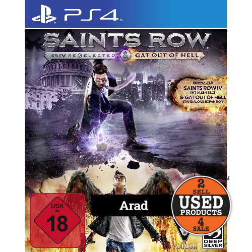 Saints Row IV Re-Elected & Gat Out Of Hell - Joc PS4