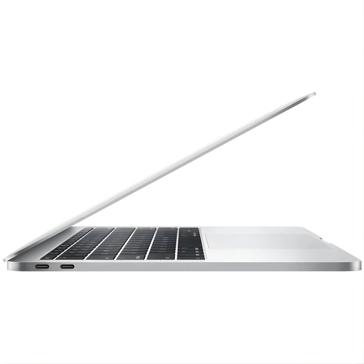 Apple MacBook PRO 13 (2016), Display Retina 13.3 inch 2560x1600, Intel Core i5 2.0 GHz, 8 Gb RAM 2133 MHz, SSD 256 Gb PCIe, Intel Iris Plus Graphics 540, Thunderbolt 3, A1708, Silver - imagine 2