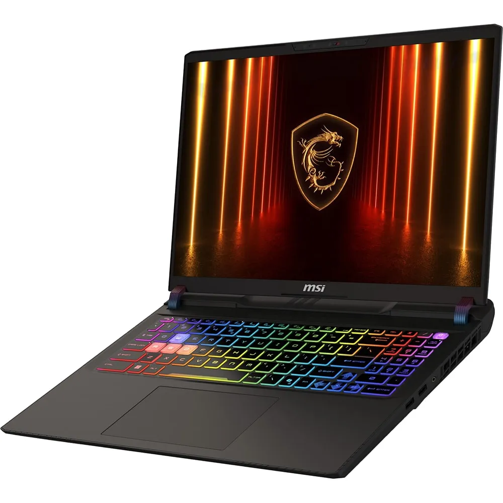 Laptop Gaming MSI Vector 16 HX A14V, Display 16 Inch, QHD+, 144Hz, Intel Core I9-14900HX 24-Core, 5.8GHz, 16 Gb RAM DDR5, 5600MHz, SSD 1 Tb NVMe M.2, NVIDIA GeForce RTX 4080 12 Gb, Wi-Fi7, USB, Thunderbolt, SDXc Slot, Cosmos Gray - imagine 2
