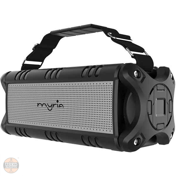 Boxa portabila Myria MY9079BK, 40W, Bluetooth, Negru