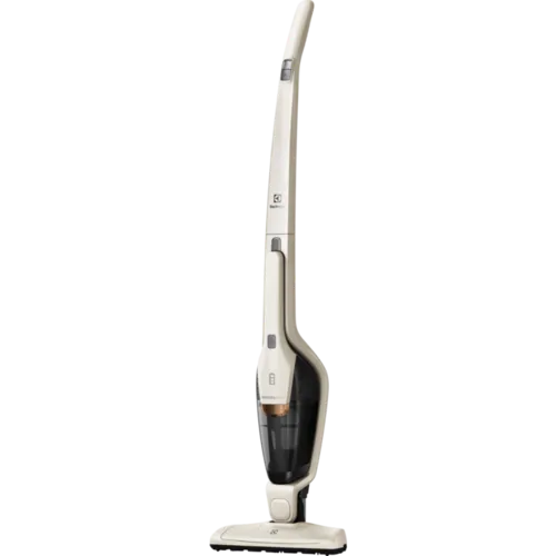 Aspirator vertical Electrolux ErgoRapido Classic EERC75SW, cu acumulator, 35 minute autonomie, 18V, Alb