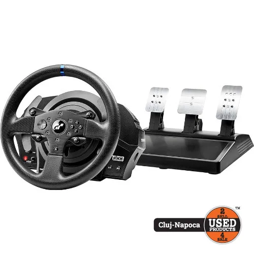 Set Volan si Pedale Thrustmaster T300 RS GT, pentru PC, PS3, PS4, 1080 grade
