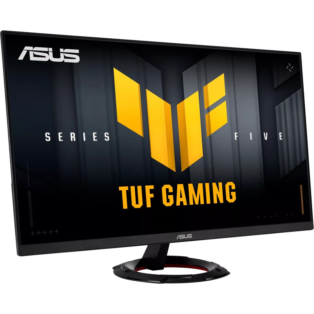 Monitor Gaming LED Fast IPS Asus TUF VG249Q5R, 23.8 inch, Full HD, 200Hz, 1ms, FreeSync Premium, HDR10, HDMI, DisplayPort, Boxe integrate