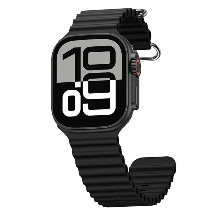 Smartwatch USAMS AT03, Bluetooth, Negru