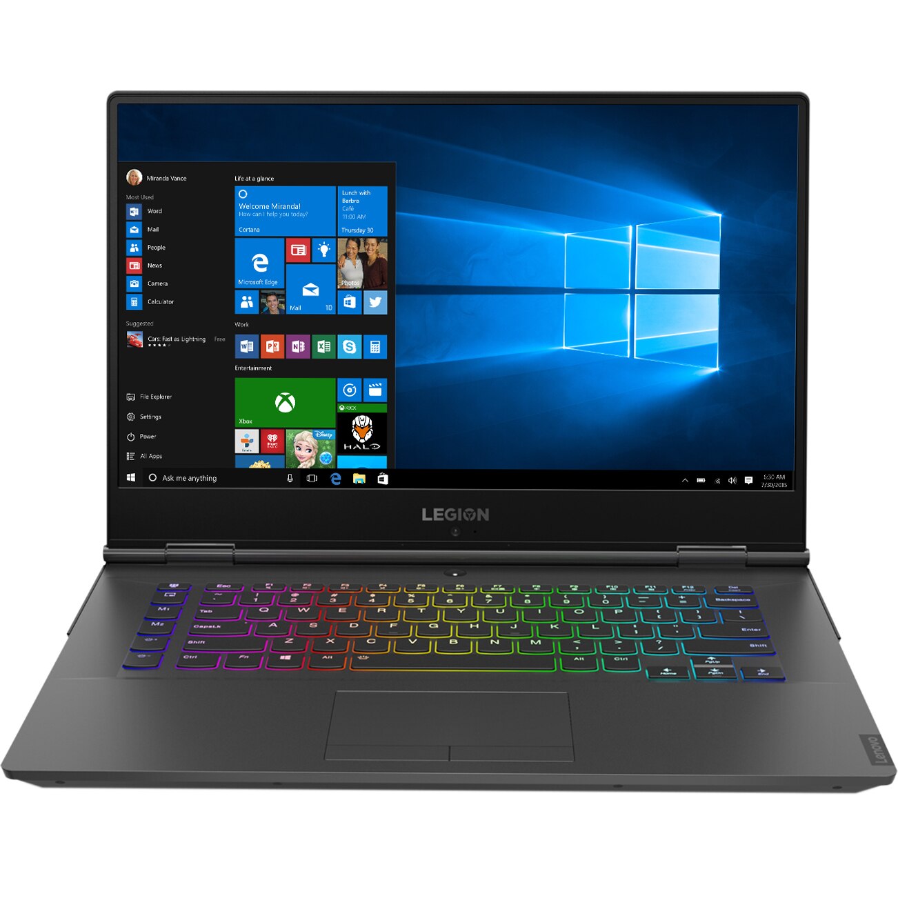 Lenovo Legion Y740 15,6 Inch, Intel Core i7-8750 2.2Ghz, GeForce RTX2070 8Gb, 32 Gb RAM DDR4, HDD 300 Gb, SSD 500 Gb, Black