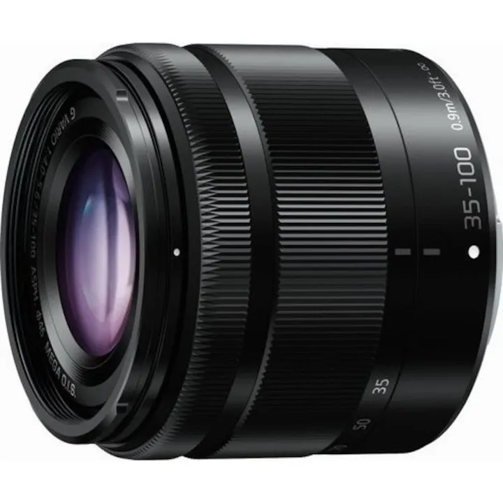Aparat Foto Panasonic Lumix DC-GH5, 20 Mp, Video 4K 30fps, Foto 6K 30fps, Wi-Fi, Obiectiv G Vario 35-100mm F4.0-5.6 ASPH - imagine 2